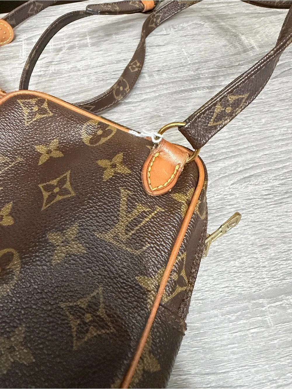 Louis Vuitton Vintage Mini Amazon Monogram Crossbody Bag